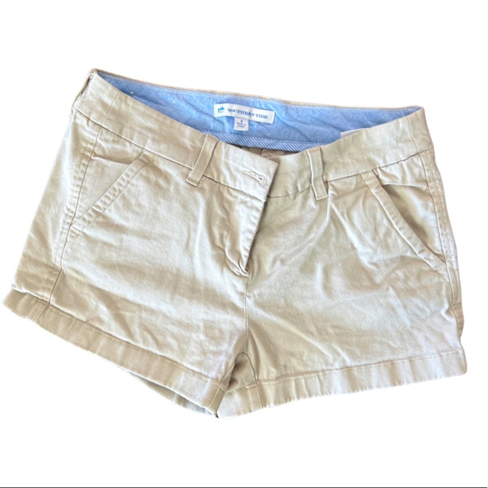 Southern Tide khaki shorts size 4